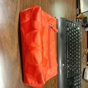 Coach makeup bag